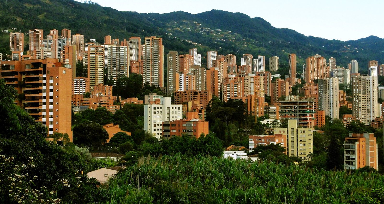 Barrios para alojarse y caminar